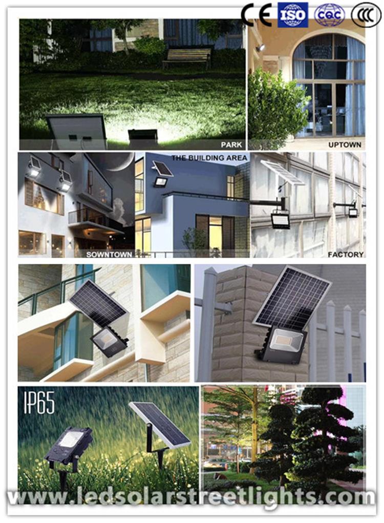 applied of solar motion sensor flood lights