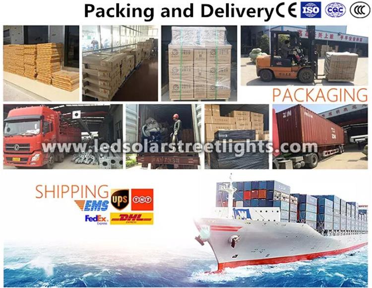 Deliver,Shipping and Serving of swaged pole
