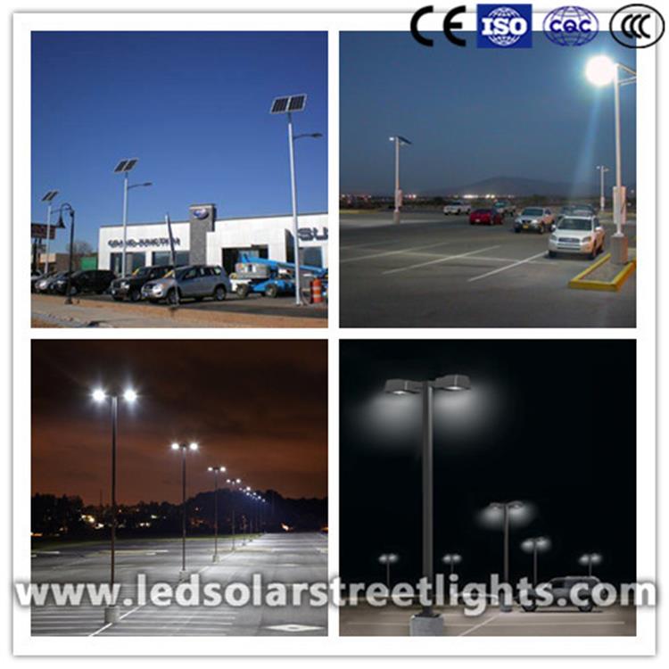 applied of parking lot light pole