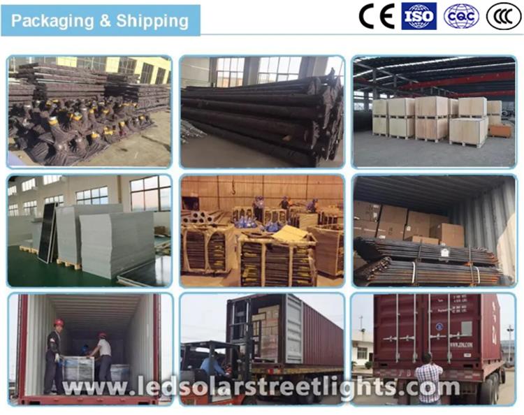 Deliver,Shipping and Serving of parking lot light pole