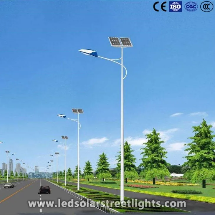 4, 30W Solar Street Light